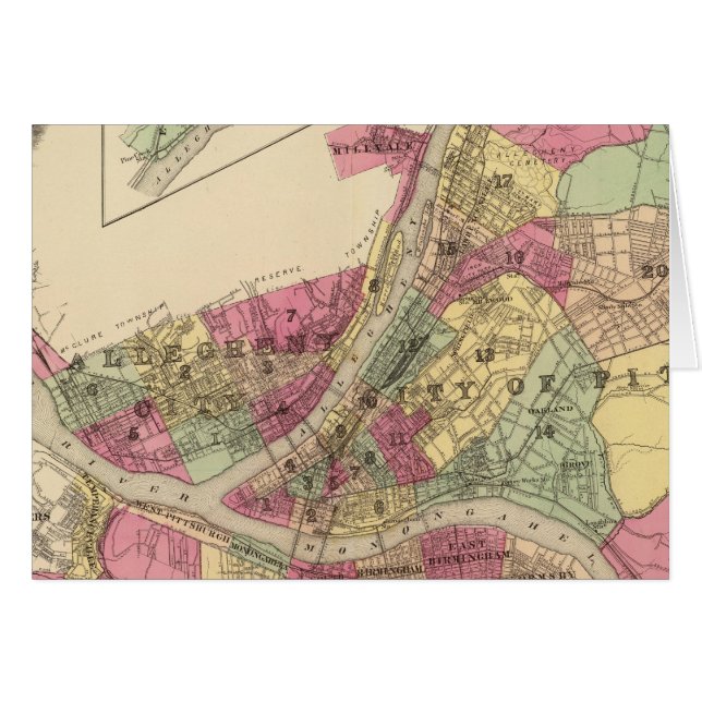 Pittsburgh, Allegheny (Voorkant Horizontaal)