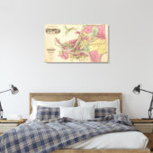 Pittsburgh, Allegheny Canvas Afdruk (Insitu (Slaapkamer))