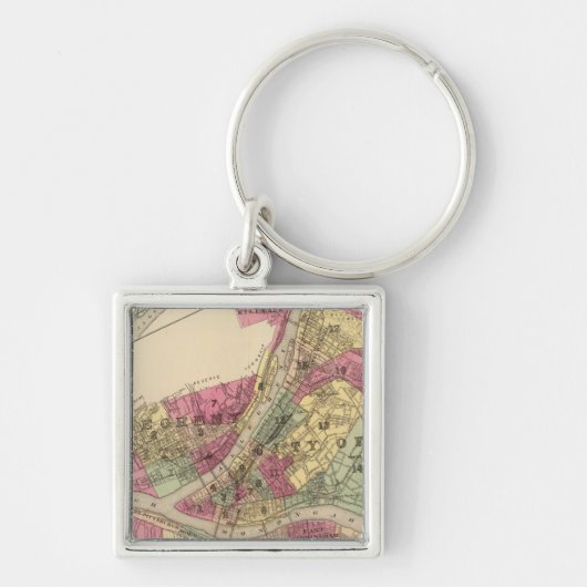 Pittsburgh, Allegheny Sleutelhanger (Voorkant)