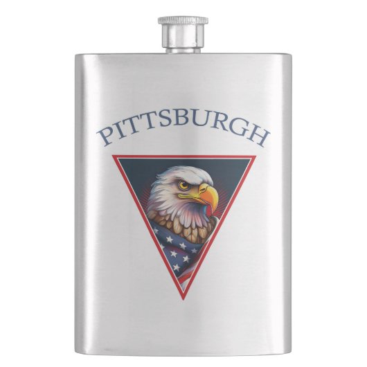 Pittsburgh American Bald Eagle Flacon (Voorkant)