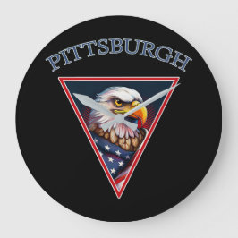 Pittsburgh American Bald Eagle Grote Klok