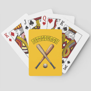 Pittsburgh Baseball Pokerkaarten