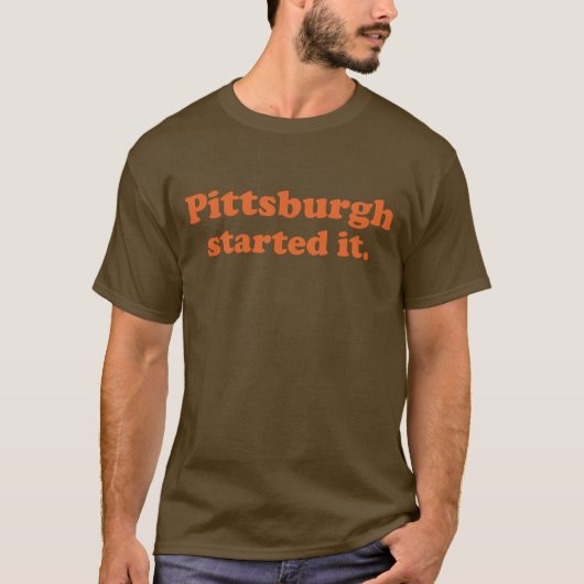 Pittsburgh begon het t-shirt (Voorkant)