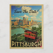 Pittsburgh bewaart de datum Briefkaarten (Voorkant)