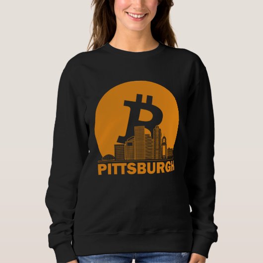 Pittsburgh Bitcoin Maximalist Bitcoin Pittsburgh Trui (Voorkant)