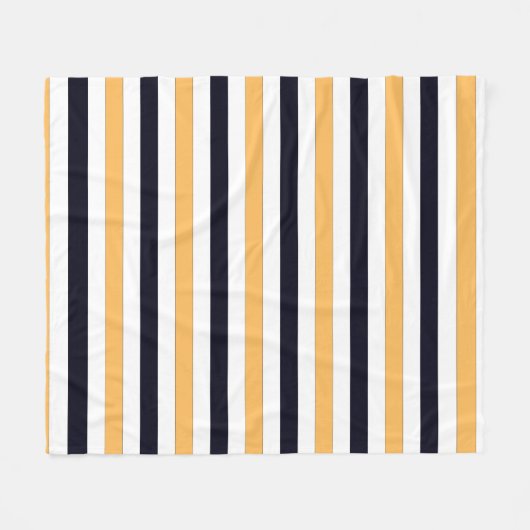 Pittsburgh Blanket Black en Gold Mannen Fleece Deken (Voorkant (Horizontaal))