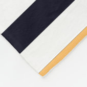 Pittsburgh Blanket Black en Gold Mannen Fleece Deken (Hoek)