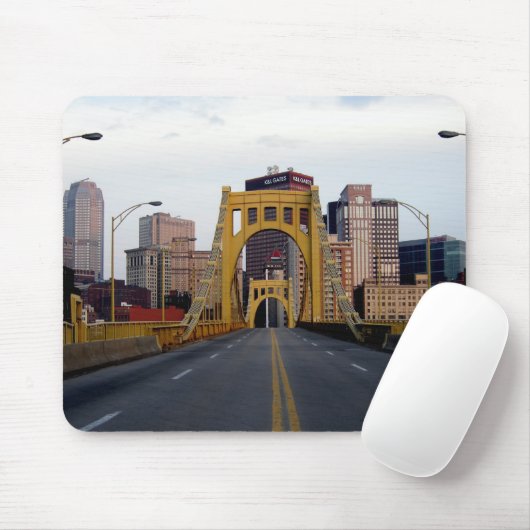 pittsburgh Bridge Muismat (Met muis)