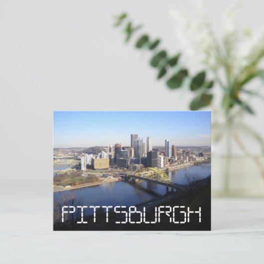Pittsburgh Briefkaart (Staand voorkant)