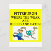 PITTSBURGH BRIEFKAART (Voorkant)