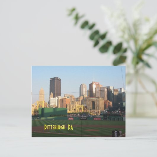 Pittsburgh Briefkaart (Staand voorkant)
