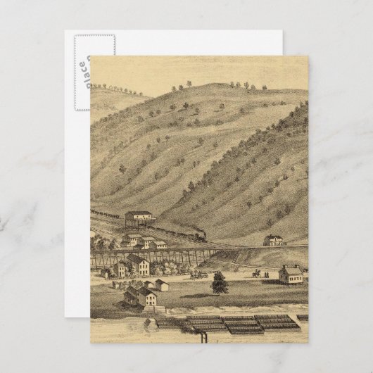 Pittsburgh Briefkaart (Voorkant / Achterkant)