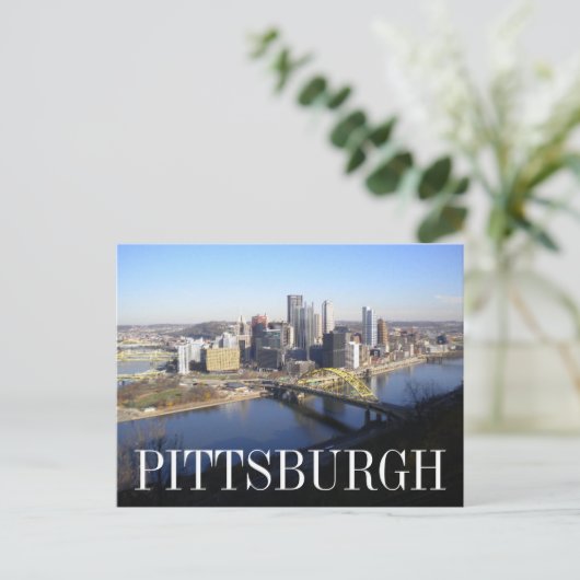Pittsburgh Briefkaart (Staand voorkant)