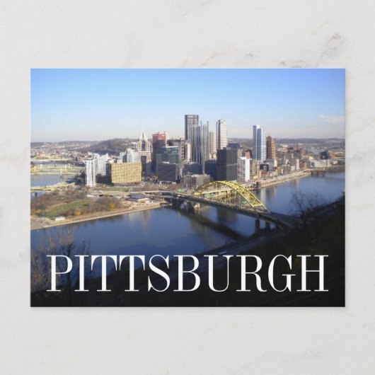 Pittsburgh Briefkaart (Voorkant)