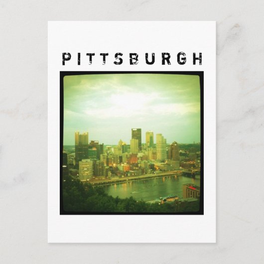 Pittsburgh Briefkaart (Voorkant)