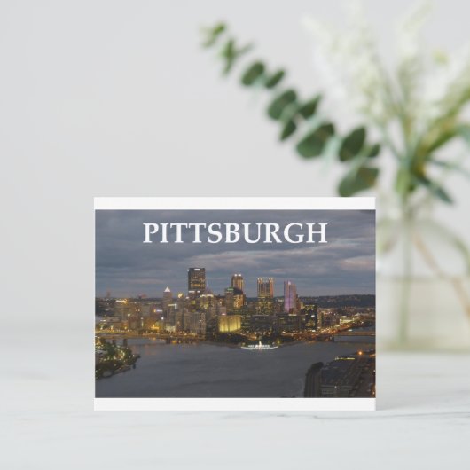 pittsburgh briefkaart (Staand voorkant)