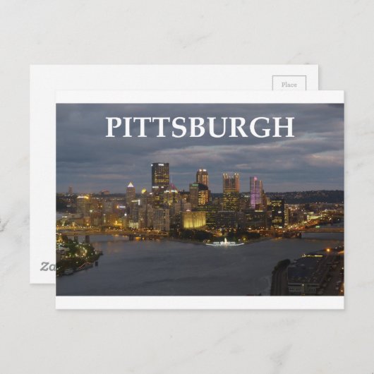 pittsburgh briefkaart (Voorkant / Achterkant)