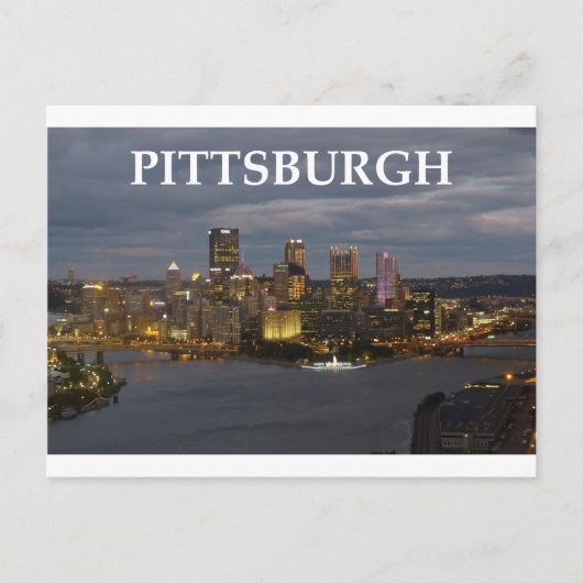pittsburgh briefkaart (Voorkant)