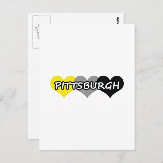 Pittsburgh Briefkaart (Voorkant / Achterkant)