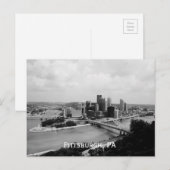 Pittsburgh Briefkaart (Voorkant / Achterkant)