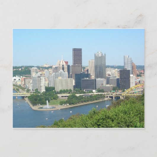 Pittsburgh Briefkaart (Voorkant)