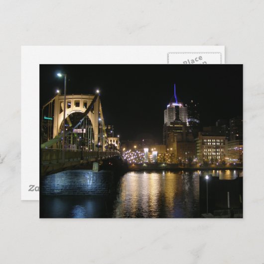 Pittsburgh Briefkaart (Voorkant / Achterkant)