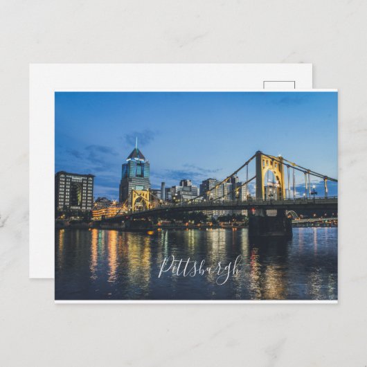 Pittsburgh briefkaart (Voorkant / Achterkant)