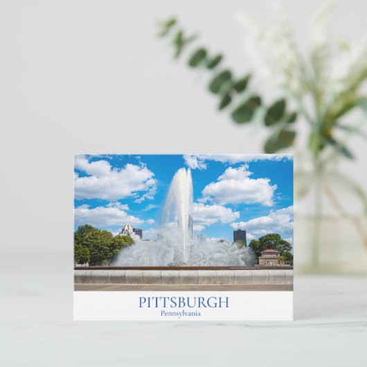 Pittsburgh Briefkaart (Staand voorkant)