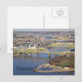 pittsburgh briefkaart (Voorkant / Achterkant)
