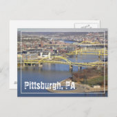 pittsburgh briefkaart (Voorkant / Achterkant)