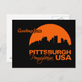 PITTSBURGH-briefkaart - aanpasbaar Briefkaart (Voorkant / Achterkant)