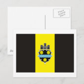 Pittsburgh-Briefkaart Briefkaart (Voorkant / Achterkant)