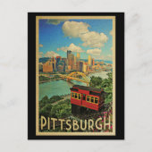 Pittsburgh Briefkaart  Duquesne Inline (Voorkant)