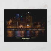 Pittsburgh Briefkaart - Mon Wharf (Voorkant)