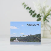 Pittsburgh Briefkaart Pennsylvania Vakantie Souven (Staand voorkant)