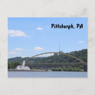 Pittsburgh Briefkaart Pennsylvania Vakantie Souven