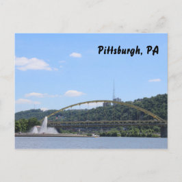 Pittsburgh Briefkaart Pennsylvania Vakantie Souven