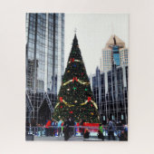 Pittsburgh Christmas Tree Legpuzzel (Verticaal)