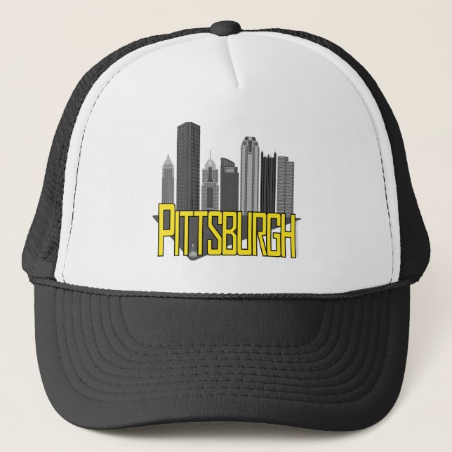 Pittsburgh City Colors Trucker Pet (Voorkant)