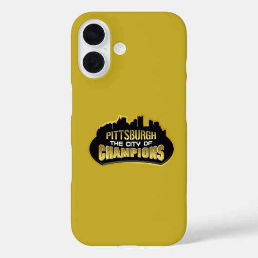 Pittsburgh City of Champs Case-Mate iPhone Case (Achterkant)