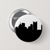 Pittsburgh City Skyline Ronde Button 5,7 Cm (Voorkant /achterkant)