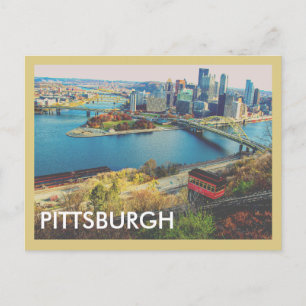 Pittsburgh Cityscape Briefkaart