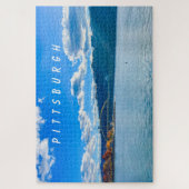 Pittsburgh Cityscape Jigzaag Puzzle Legpuzzel (Verticaal)