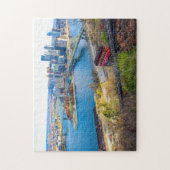 Pittsburgh Cityscape Jigzaag Puzzle Legpuzzel (Verticaal)