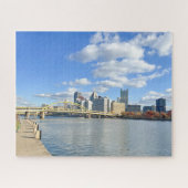 Pittsburgh Cityscape Jigzaag Puzzle Legpuzzel (Horizontaal)
