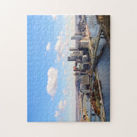 Pittsburgh Cityscape Legpuzzel (Verticaal)
