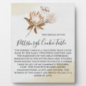 PITTSBURGH COOKIE-TABEL VOOR AFBEELDINGEN FOTOPLAAT (Voorkant)