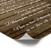 Pittsburgh Cookie Table No Yinz Wedding Poster (Hoek)