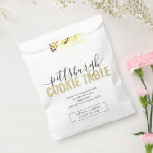 Pittsburgh Cookie Table Poem Wedding Bedankzakje (Gezegeld)