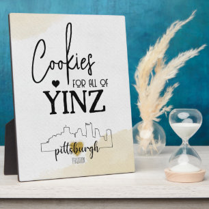 Pittsburgh Cookie Table Sign Fotoplaat